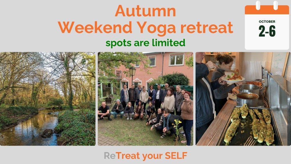 Event image for Autumn Weekend Yoga Retreat by the Havel